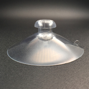 Ventouse en plastique double face pour entretoises de table en verre et présentoirs de signalisation double face pour vitrine - Product Image 2