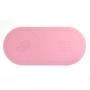 Tappetino da allenamento per palestra sublimazioni da viaggio con diametro rotondo 140cm corto a singolo strato con corda per saltare in Tpe - Product Image 3