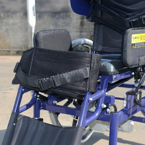 Fauteuil roulant tout-terrain manuel avec assistance à la position debout et siège élévateur électrique pour personnes âgées ou handicapées - Product Image 6