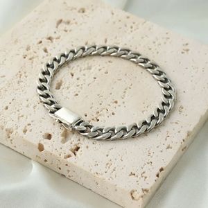 Chris April macchina per la produzione di gioielli argento <span class=keywords><strong>925</strong></span> Hip Hop bracciale cubano uomini - Product Image 4