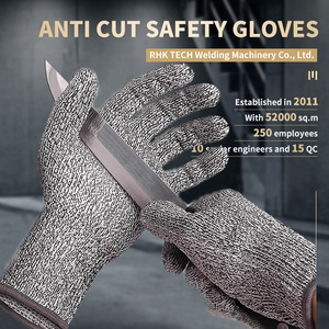 SONICE Gants de travail de jardinage HPPE de haute qualité au meilleur prix, résistants aux coupures niveau 5, certifiés CE, antidérapants, gants de sécurité - Product Image 3