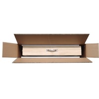 Bienenzucht-Beobachtungsbox mit Doppelseitiger Acrylplatte und Holzrahmen mit Sichtfenstern