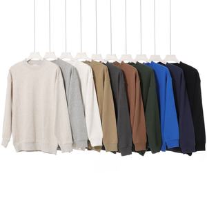 Sweat-shirt rétro en molleton épais 370G pour <span class=keywords><strong>homme</strong></span>, style américain, coupe ample, col rond, collection automne - Product Image 1