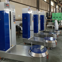 Machine à Emballer les Bagages d'Aéroport avec Film Étirable