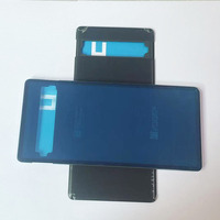 Coque de téléphone MOBILE pour Google Pixel 7A Verre arrière Noir Blanc Bleu