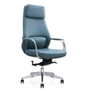 Chaise de bureau en cuir moderne et confortable avec accoudoirs et dossier 37731-6903A 37731-6903B 37731-6903D - Product Image 6