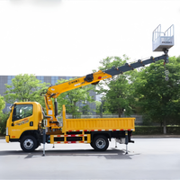 Camion-grue d'ingénierie pour l'installation de vannes et les travaux de conservation des eaux municipales