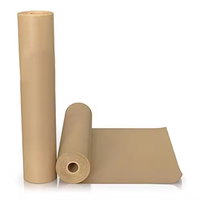20 ''/24'' * 100Yards 60/70/80g traceur Cad rouleau de papier kraft Cad papier à dessin brun Cda traceur papier artisanal pour le marquage des vêtements