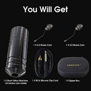 Machine à tatouer rotative professionnelle XNET Torped à moteur sans balais, course de 4,0 mm/4,5 mm/5,0 mm, pour les artistes tatoueurs, art corporel - Product Image 5