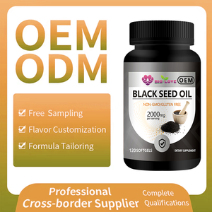 Chinese leverancier OEM Private Label Premium Biologische Zwarte Komijnzaadolie Softgels 100% Natuurlijk Groothandel Supplement - Product Image 3