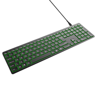 Teclado Numérico USB Inalámbrico con Retroiluminación RGB, Doble Modo, Operación de Tijera, para Laptop, Tablet, Macbook, Escritorio, Idioma Inglés