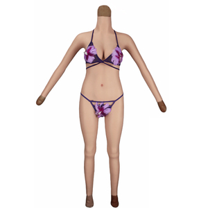 Pasokan Langsung dari Pabrik Bagian Dada Pantat Palsu Transgender <span class=keywords><strong>Vagina</strong></span> Buatan Setelan Tubuh Bodysuit Silikon Penuh Produk Kostum - Product Image 1