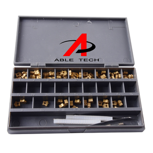 Grosir harga pabrik 2*3*15mm tulisan kuningan huruf tembaga alfabet 3*3.5*6.8mm - Product Image 2