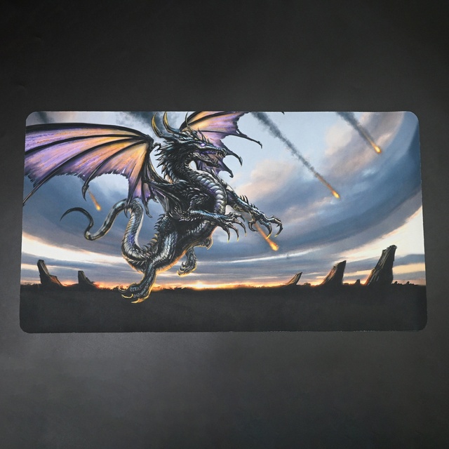 DND Dragon RPG Playmat Large Tabletop Game Mat for Dungeons and Dragons Tabletop Role Playing Games