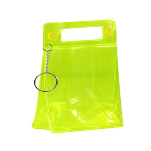 กระเป๋าเก็บของพีวีซีแบบหนาพกพาสะดวก ปิดด้วยซิป โปร่งใส สำหรับใส่ตุ๊กตา พวงกุญแจ  กระเป๋าจัดระเบียบ  กันน้ำ สำหรับตุ๊กตา - Product Image 1