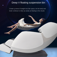 Chaise de Massage électrique 4D Zero Gravity, fauteuil inclinable Shiatsu pour tout le corps, meilleur fauteuil de Massage électrique de luxe 3d en cuir PU Dawangjia 905