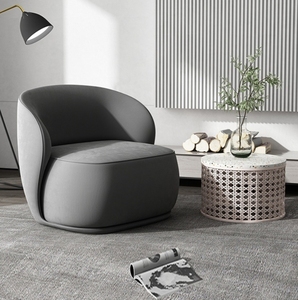 Fauteuil de salon de style loft moderne pour hôtel, mobilier de salon, fauteuil d'appoint, canapé individuel - Product Image 4