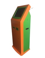 Kiosque intérieur de paiement en espèces à bas prix avec accepteur/imprimante de billets, vente directe d'usine