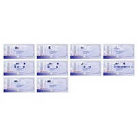 Solution d'emballage personnalisée OEM 45*20mm/55*20mm/65*30mm brillante/holographique avec impression d'étiquettes privées, boîtes et inserts de plateau