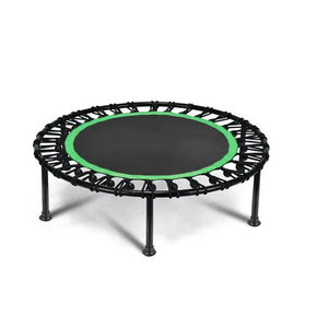 40-Zoll-<span class=keywords><strong>Mini</strong></span>-Indoor-Fitness-Trampolin mit weich gepolstertem Sprung Leises und sicheres Design Faltbare und verstellbare Schaumstoff griffe - Product Image 2