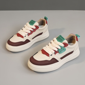 Zapatillas Deportivas de Mujer con Cordones, Suela Gruesa Antideslizante, para Otoño, Primavera e Invierno - Product Image 2