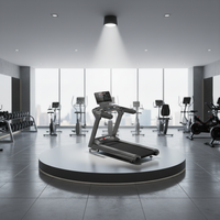 Caminadora Comercial Motorizada CIAPO M8, Equipo de Gimnasio Eléctrico, Caminadora Motorizada con Inclinación para Ejercicios de Carrera
