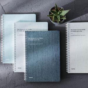 Nouveau cahier d'exercices pour étudiants 2024, couverture en papier, personnalisable, reliure spirale, impression, 40 feuilles A5 - Product Image 1