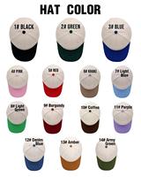 Gorras de Béisbol de 5 Paneles Hiblan de Dos Tonos con Logotipo Personalizado OEM ODM, Bordado 3D, Estructura, 100% Algodón, Hebilla Metálica, Gorras Deportivas