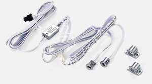 Slimme kastverlichtingssensor schakelaar 5 standen (PIR/Swipe/Touch/Deur/Dubbele deur) 12V60W 24V120W voor kledingkast/kast/displayverlichting - Product Image 4