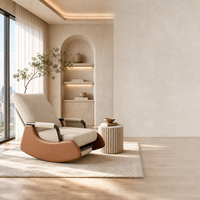 Moderner verstellbarer Schaukel stuhl für Erwachsene für Home Office Schlafzimmer Apartment oder Hotel Vielseitige Wohnzimmer möbel