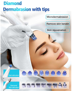 Appareil de microdermabrasion portable 9 en 1, spa, oxygène facial, blanchiment, hydratation, rajeunissement de la peau - Product Image 2