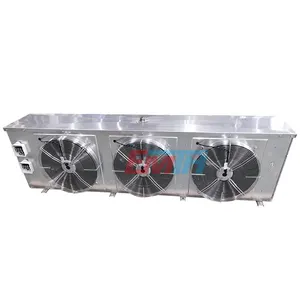 DJ/170(B) tiene 3 ventiladores, área de refrigeración de 170 metros cuadrados y uso de acero inoxidable para equipos