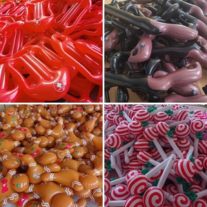 75cm negro duradero suave PVC inflable <span class=keywords><strong>Tommy</strong></span> <span class=keywords><strong>Gun</strong></span> accesorio de juguete inflable para niños - Product Image 4