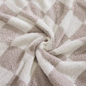 <span class=keywords><strong>Manta</strong></span> a Cuadros de Microfibra, Suave, Acogedora, Cálida y Ligera para Sofá, Silla, Cama, Camping - Product Image 2