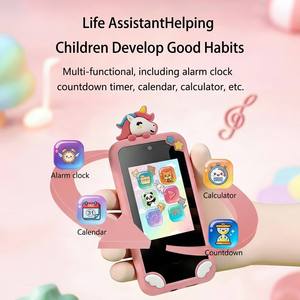 Téléphone portable intelligent pour l'éducation précoce des enfants avec enregistrement vidéo et photo en temps réel et doubles caméras haute définition - Product Image 4