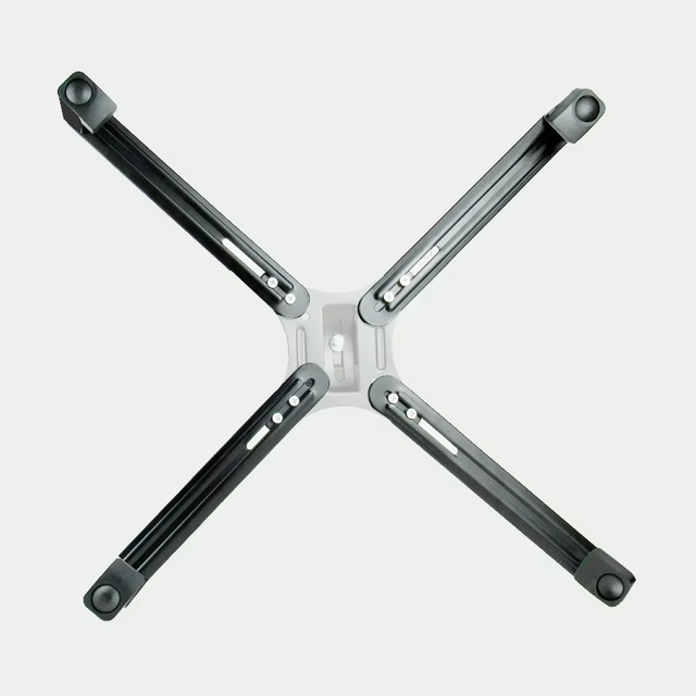 (new) AD600 Extension Hook Set Clamp Adaptor for 10"-27" Monitor/tv No Hole 4pc Adjustable Size Tv Mount Accessory Part
