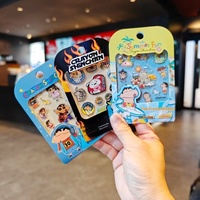Pegatinas de Burbujas Epoxi con Dibujos Animados de Niños, Familias, Cachorros, Flores y Estrellas, Transparentes, 3D, Brillantes, para Decorar Diarios, Teléfonos, Tazas y Manualidades