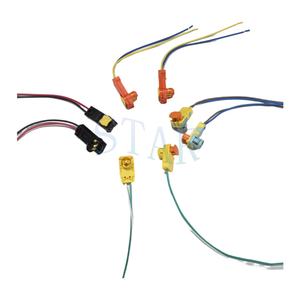 Enchufe negro personalizado adecuado para automóvil Vehículo Conector de 2 pines Arnés de cables - Product Image 5