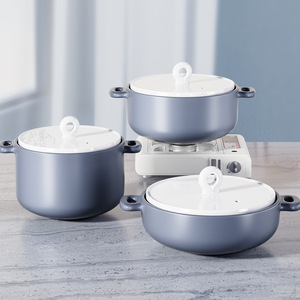 Ceramic Clay Pot 28cm Durable High Temperature Resistant For Cooking Rice And Soup Gas Stove Stewing - Product Image 3
