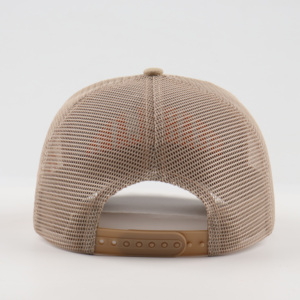 Özel yüksek kalite 5 Panel Polyester nakış <span class=keywords><strong>Logo</strong></span> Mesh Snap geri beyzbol şapkası, klasik düz kamyon Gorras, spor şoför şapkası - Product Image 3