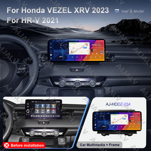 Marco de Pantalla Estéreo para Auto de 12.3 Pulgadas, Reproductor Multimedia OLED GPS DSP con Mirror Link para <span class=keywords><strong>HONDA</strong></span> VEZEL XRV 2023/Para HR-V 2021 - Product Image 3