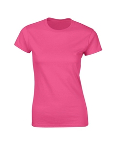 <strong>Short</strong> <strong>Sleeve</strong> Tshirt <strong>White</strong> 100% Cotton Basic Plain Blank Custom logo Printing Round O Neck Summer <strong>Ladies</strong> Tees Women t <strong>Shirt</strong> - Product Image 2