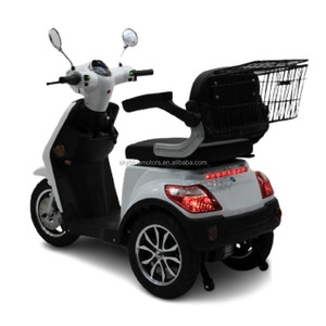 2026 Nuevo Scooter Eléctrico de Movilidad de Tres Ruedas de Servicio Pesado de Fábrica China con Batería Extraíble, Rango de 40-60km, Certificado EEC <span class=keywords><strong>COC</strong></span> - Product Image 4