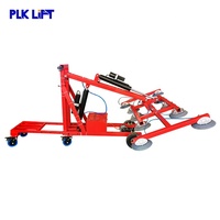 PLK LIFT - Lève-charge portable - Capacité de charge de 800 kg - Force d'aspiration de 800 N - Rotation à 360° - Résistant aux produits chimiques - Acier inoxydable 316