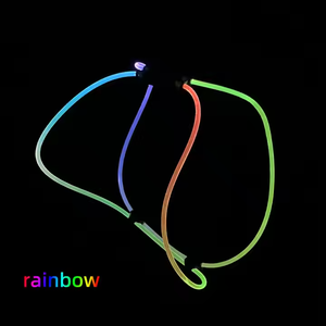 Modern Custom LED Brilhando Dog Vest Harness Rainproof com Fibra Óptica para Night Safety Walking Factory Atacado - Product Image 5