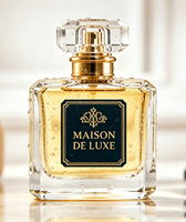 Étiquettes personnalisées pour emballages de bouteilles cosmétiques transparentes, autocollants en vinyle imperméables, estampage à chaud, logo en feuille d'or, étiquettes autocollantes pour parfums