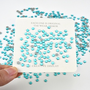 OLeeya 1440 pièces 4*4mm Strass en verre en forme d'étoile, cristaux de qualité salon pour nail art, bijoux d'ongles haut de gamme pour manucure professionnelle - Product Image 3