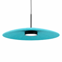 Plafonnier LED moderne en feutre PET (3500K) avec protection oculaire Ra90, design lustre européen pour la maison et le bureau