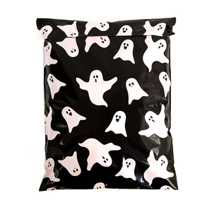 de Halloween Navidad uso <span class=keywords><strong>bolsa</strong></span> de <span class=keywords><strong>correo</strong></span> al por mayor reciclado sobres polietileno negro de la <span class=keywords><strong>bolsa</strong></span> de mensajería - Product Image 6