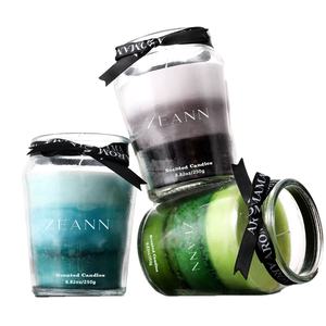 Bougies parfumées luxueuses avec des conceptions élégantes faites à la main en fabrication directe pour l'aromathérapie à la maison et l'ambiance décorative - Product Image 1